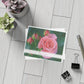 Personalized Note Card: Add a Personal Touch with Customized Stationery for Every Occasion. Pink Rose Notecard Bundles (envelopes included)