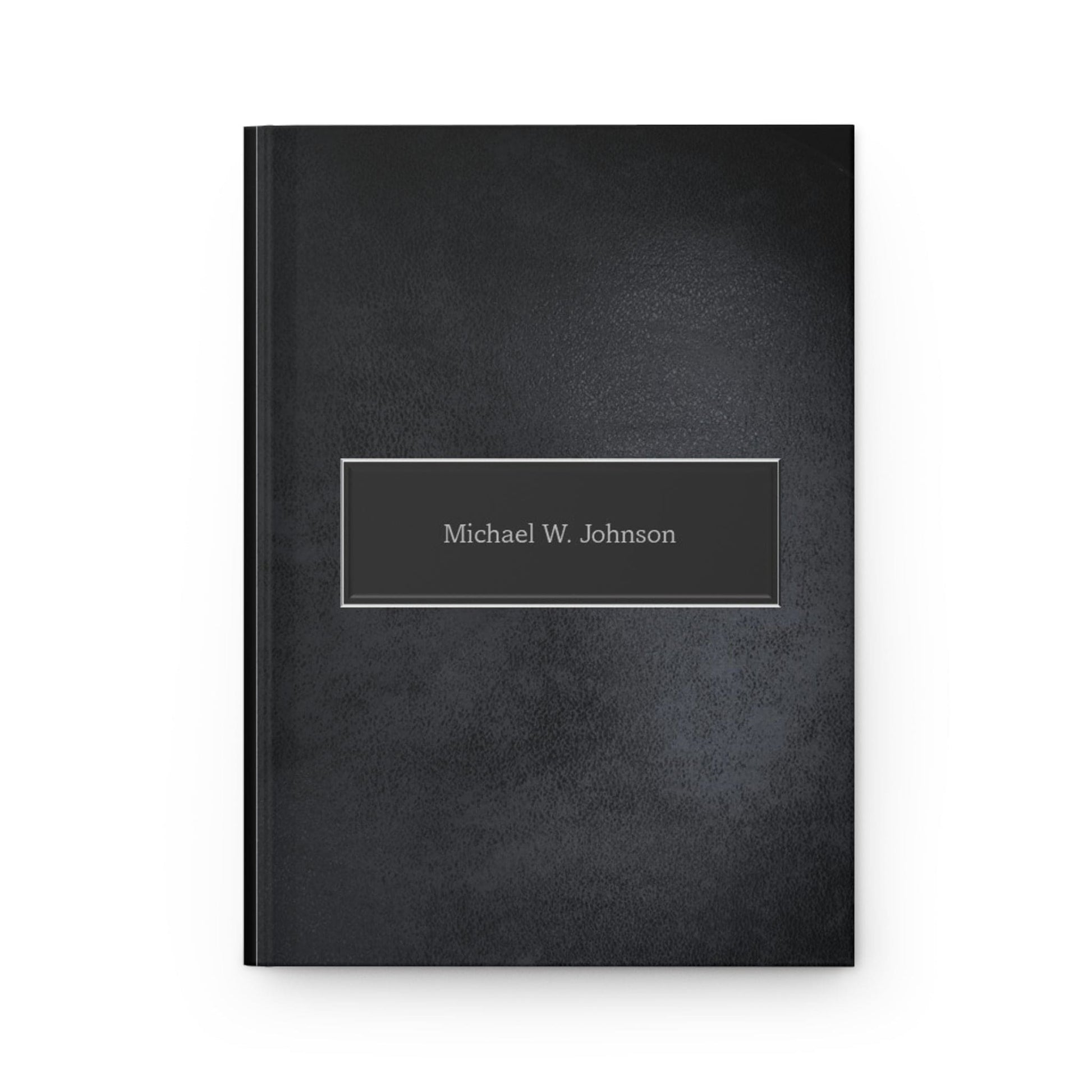 "Personalized Journal for Men: Capture Memories and Express Yourself with customized Journal for men. The Gentleman Black Journal