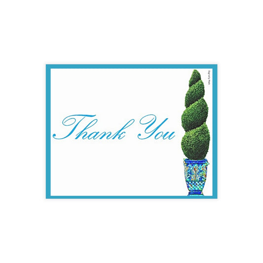 Personalized Note Card: Add a Personal Touch with Customized Stationery for Every Occasion. Gracias Teal Notecard