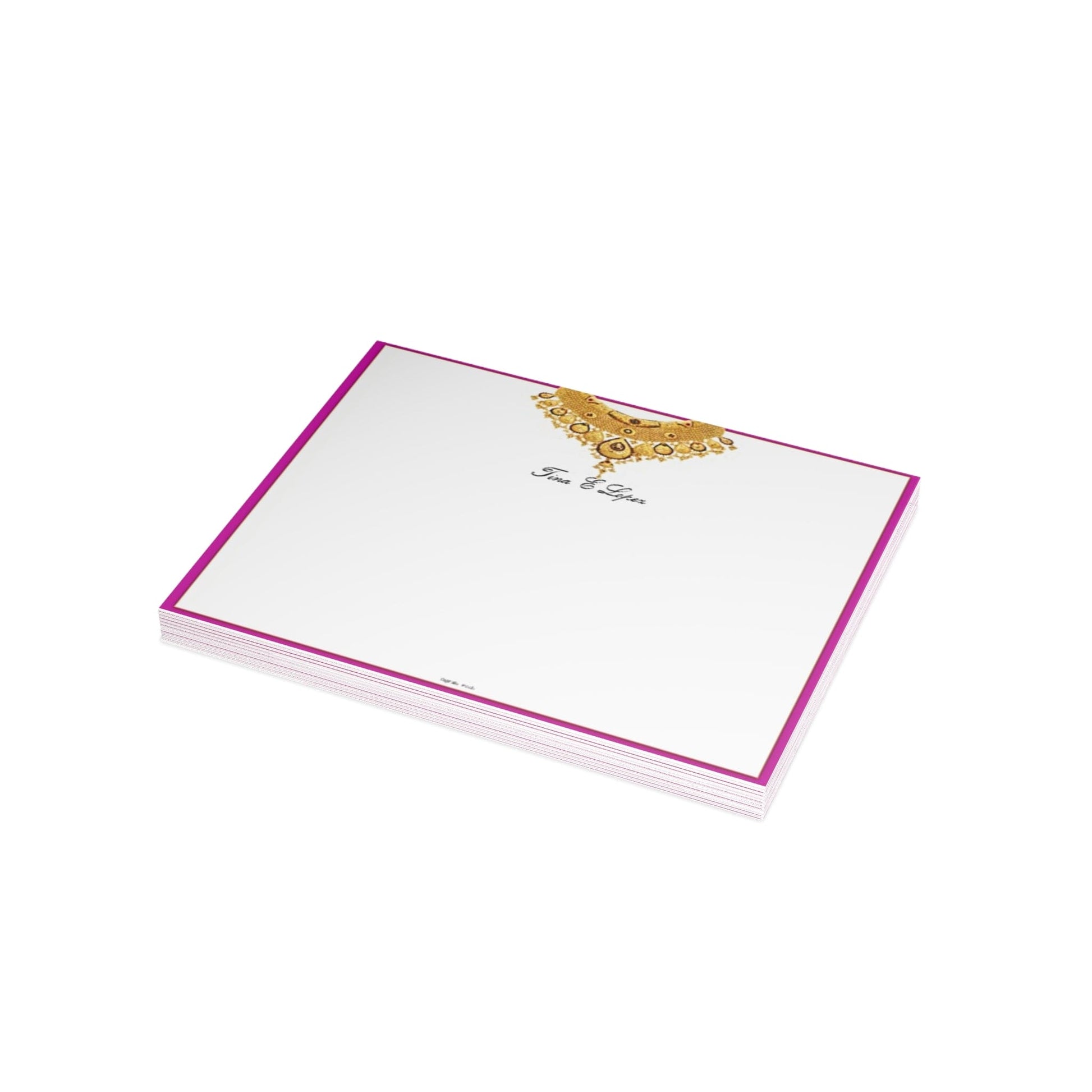 Personalized Note Card: Add a Personal Touch with Customized Stationery for Every Occasion. Jewels Notecard Bundles (envelopes included)