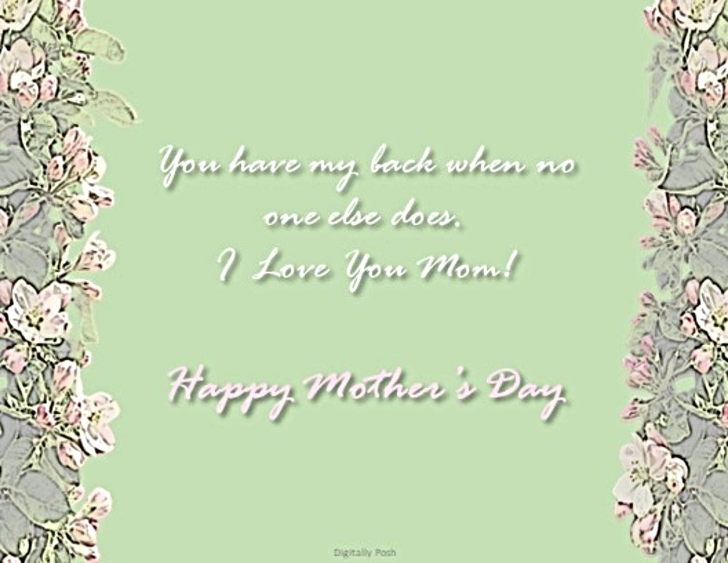 Mothers Day Card Printable | Custom Mothers Day Card | Mother's Day Card | Printable Mothers Day Card Digital Download